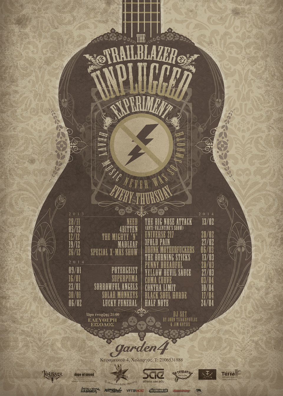 The Trailblazer Unplugged Experiment - poster